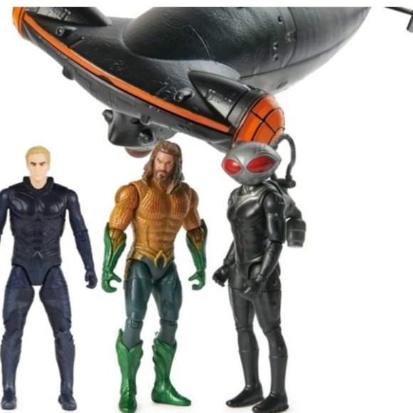 NEW DC Aquaman vs Black Manta Battle Set with Orm Action Figure - Picture 4 of 16